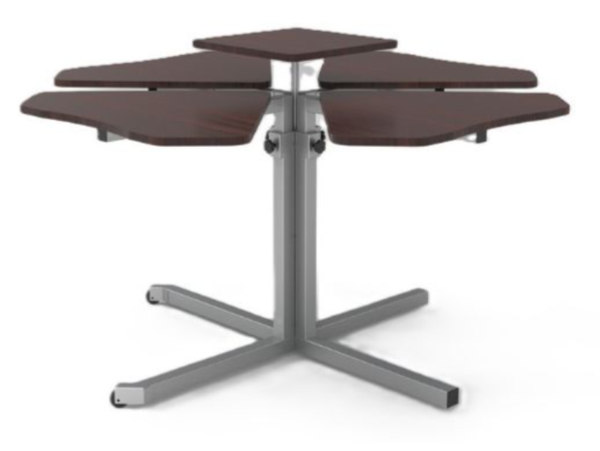 4 Position Multi-User Adjustable Dining Table - Senior Living Furniture