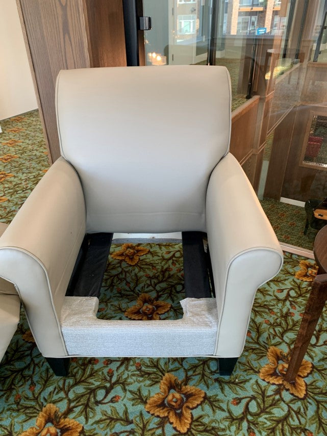 Milly Chair with Clean Out