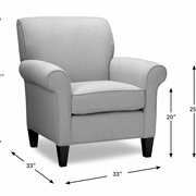 Milly Chair with Clean Out