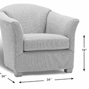 Patty Chair with Clean Out
