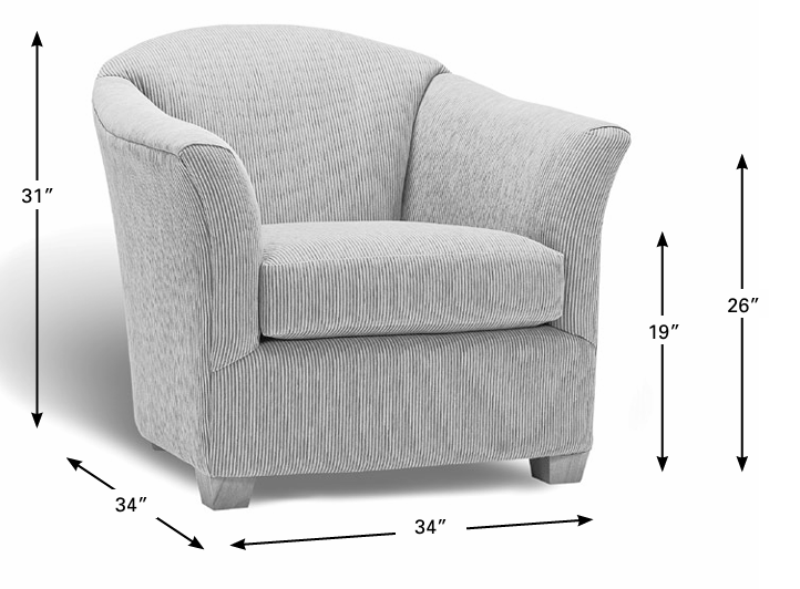 Patty Chair with Clean Out