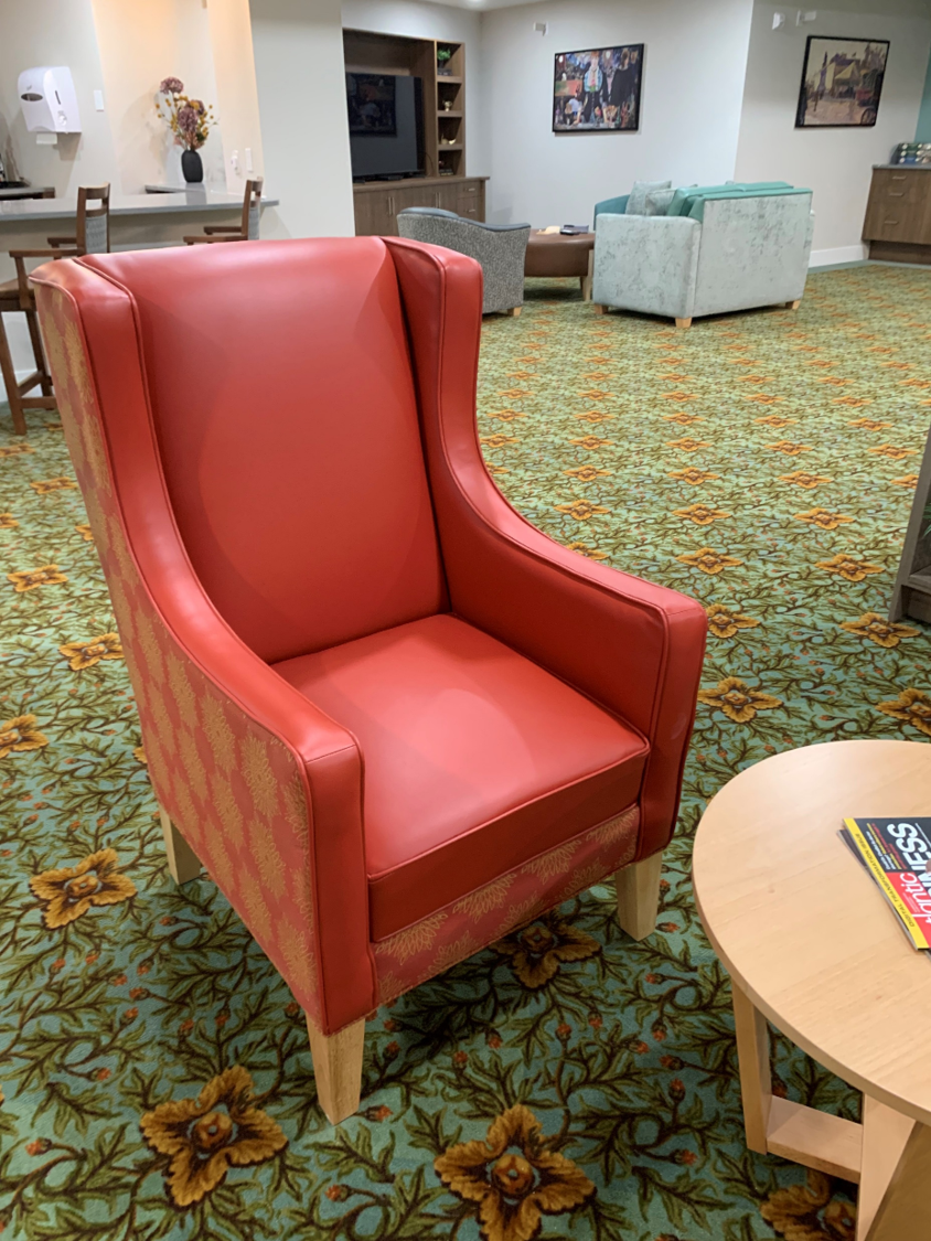 Ricky Accent Chair With Clean Out