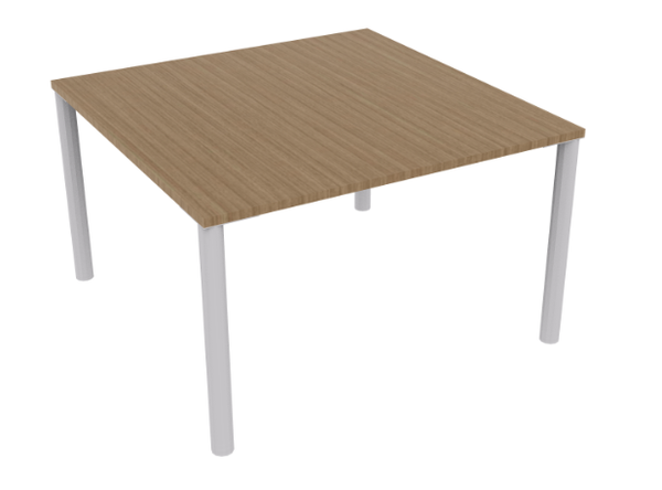 Square Table 42"x42" with Post Leg and Laminate Top - Senior Living Furniture